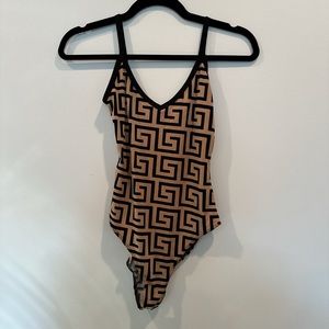 Fashion nova patterned bodysuit
